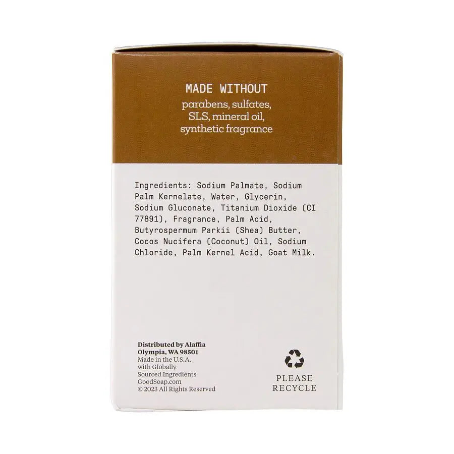 Alaffia Coconut Good Soap Bar Soap 4 (5 oz.) pack