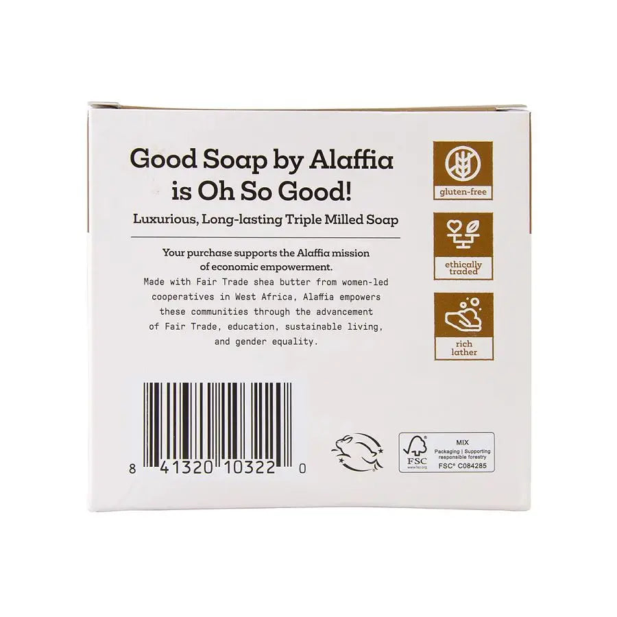 Alaffia Coconut Good Soap Bar Soap 4 (5 oz.) pack